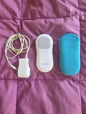 Portable Personal Electronic Cooling Device "Electronic Ice Cube" Ambi Blu•Tec